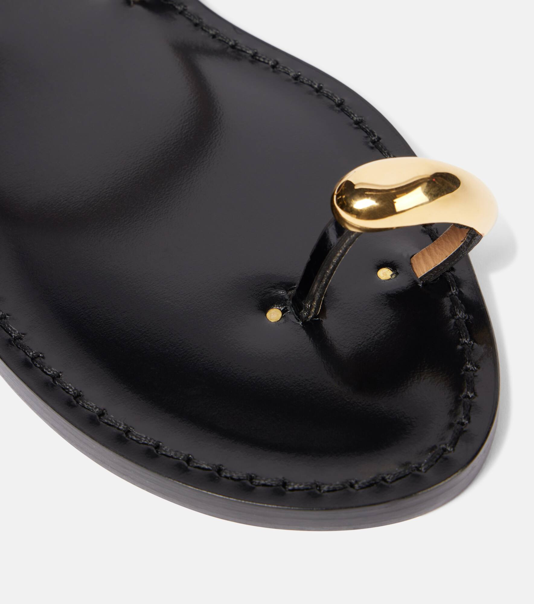 Kibera embellished leather sandals - 5