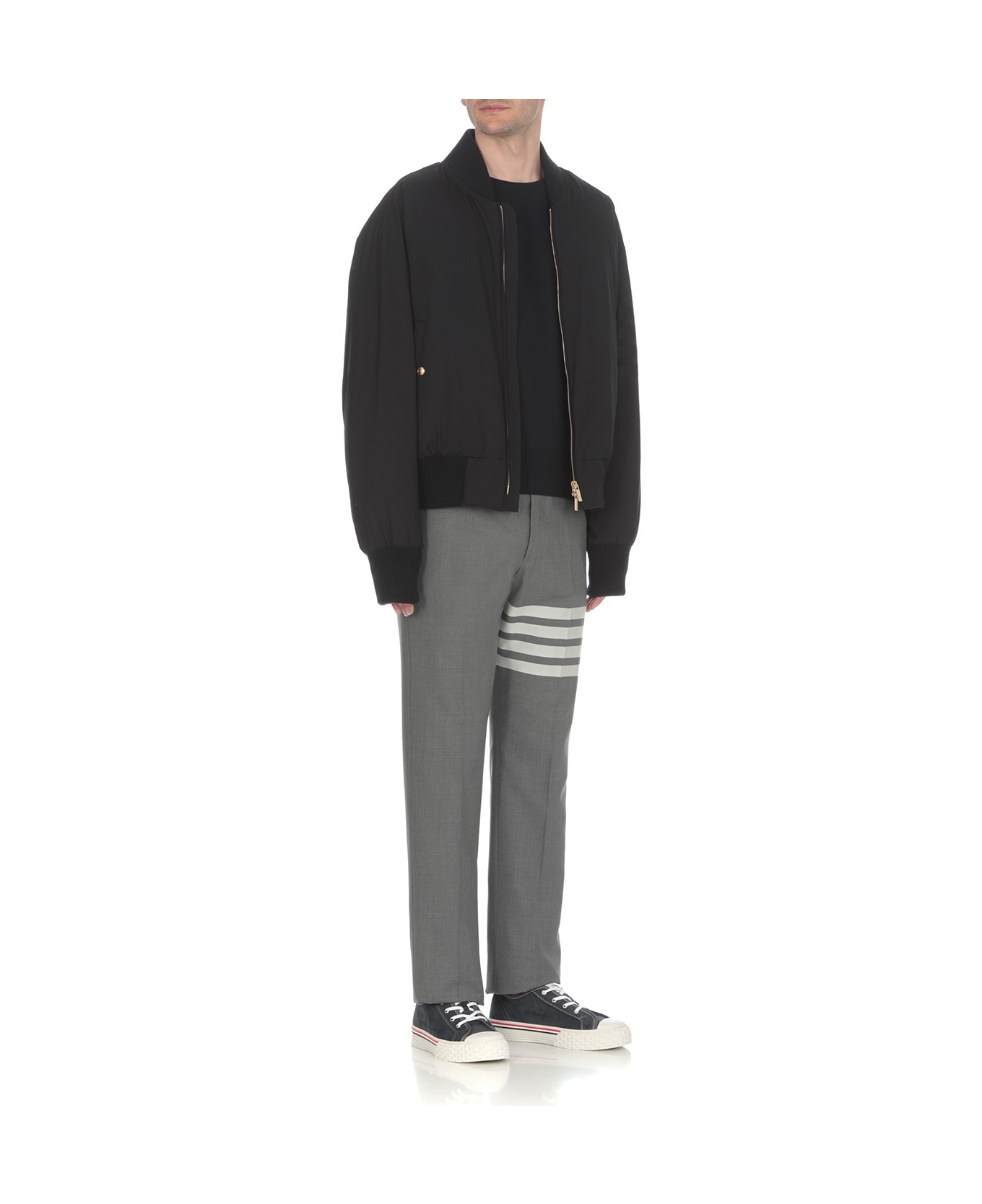 'milano Stitch' Cotton Pullover - 5