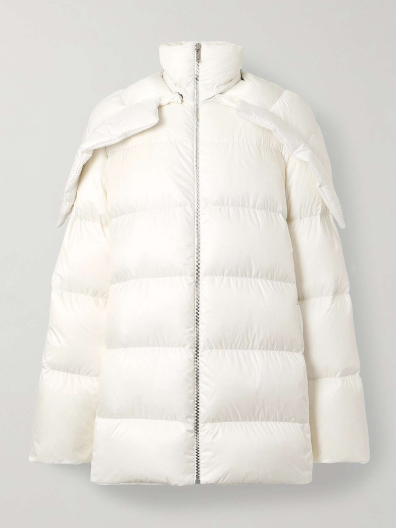 + Moncler Cyclopic Quilted Padded Shell Hooded Down Jacket - 1
