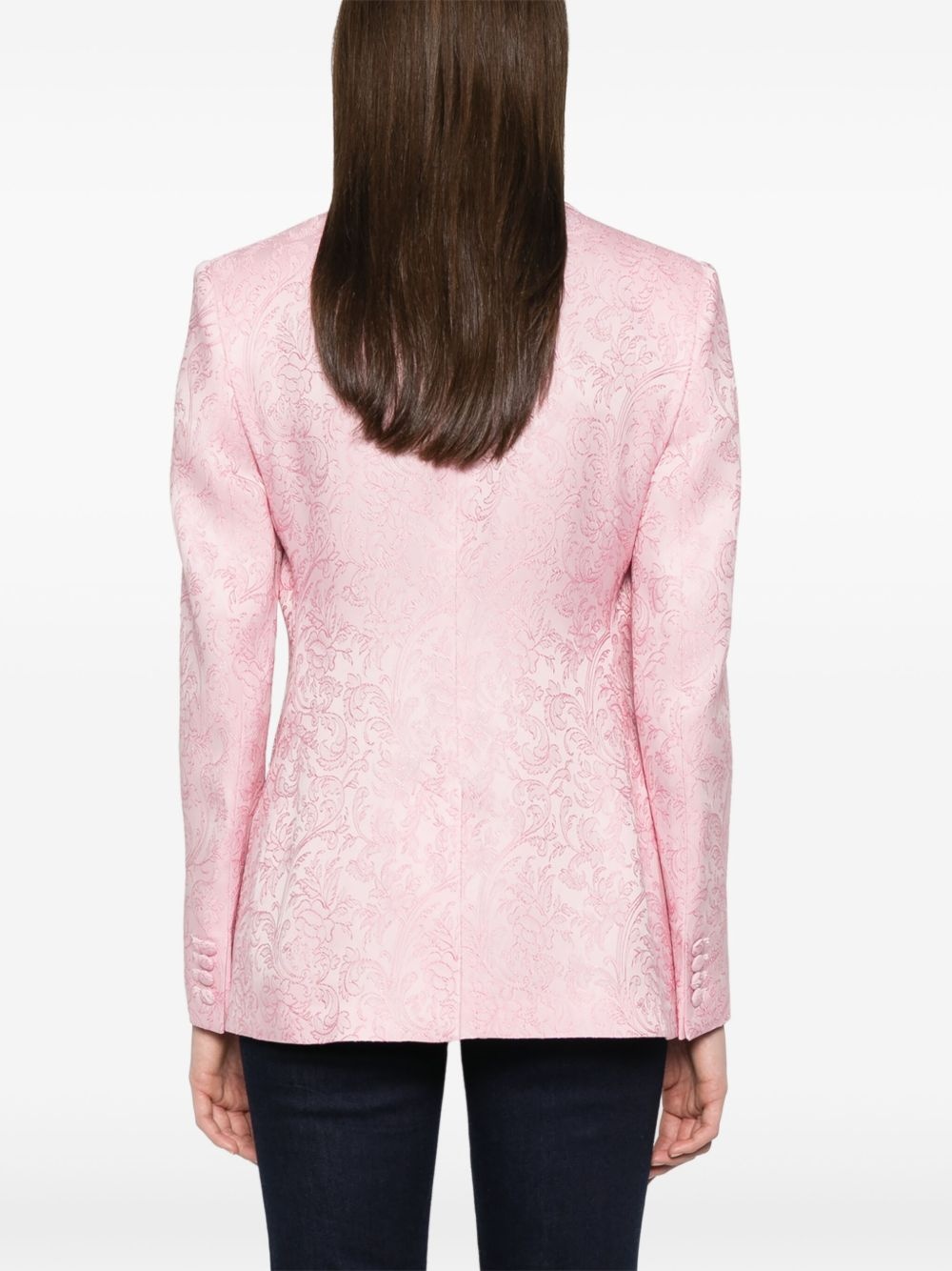 jacquard blazer - 4