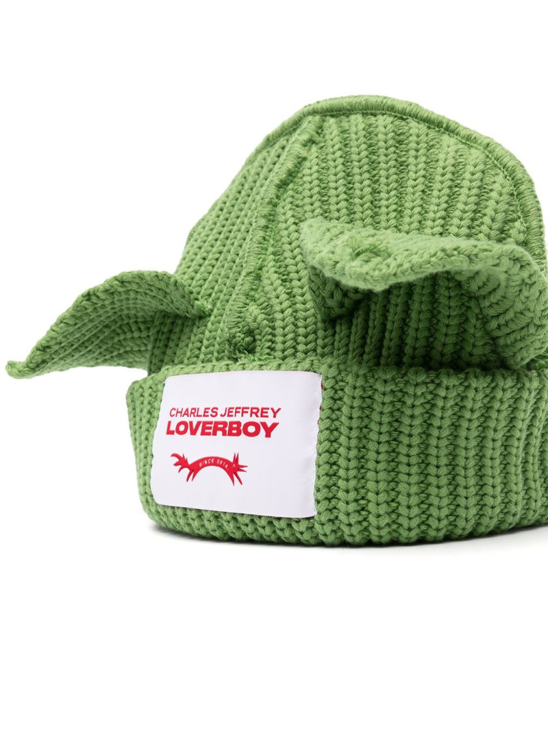 CHARLES JEFFREY LOVERBOY chunky ears beanie outlook