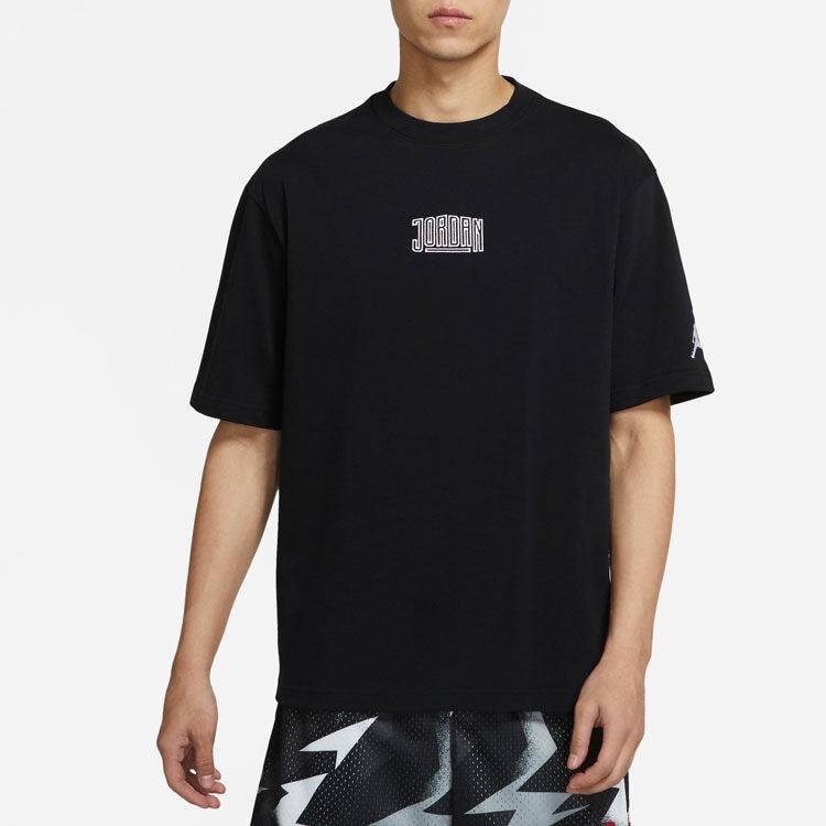 Air Jordan As Jumpman Gfx Ss Tee 'Black' DO8906-010 - 4