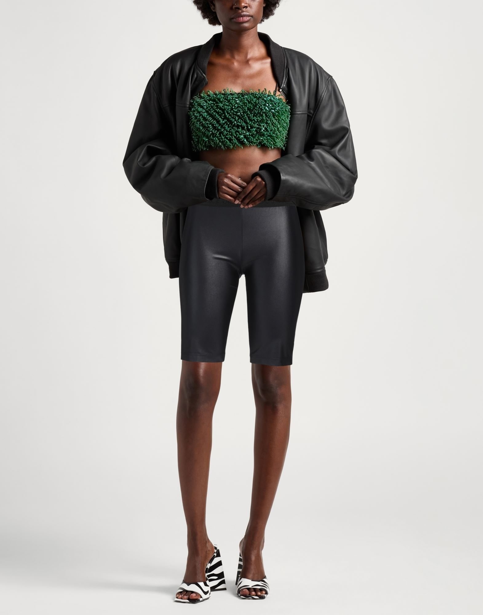 Black Women's Shorts & Bermuda - 2