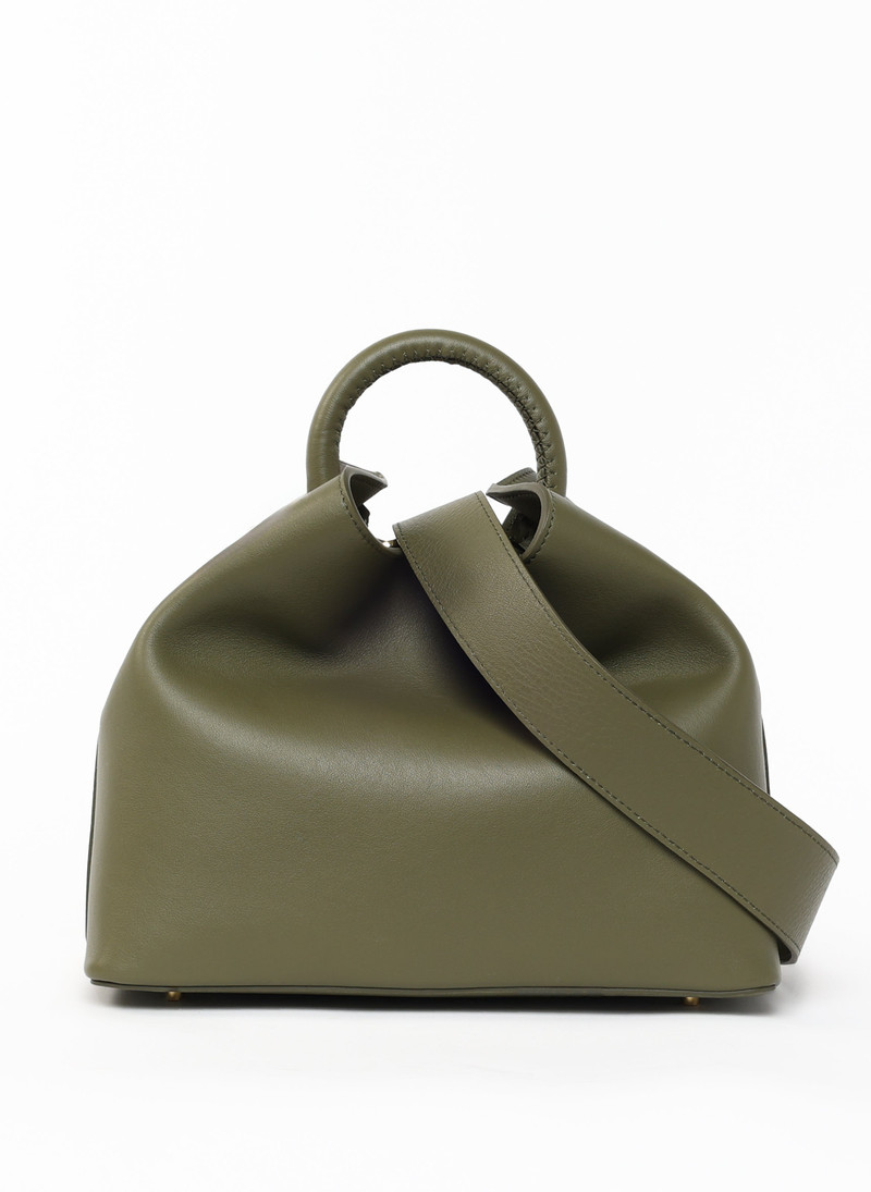 Raisin Leather Khaki Green 3