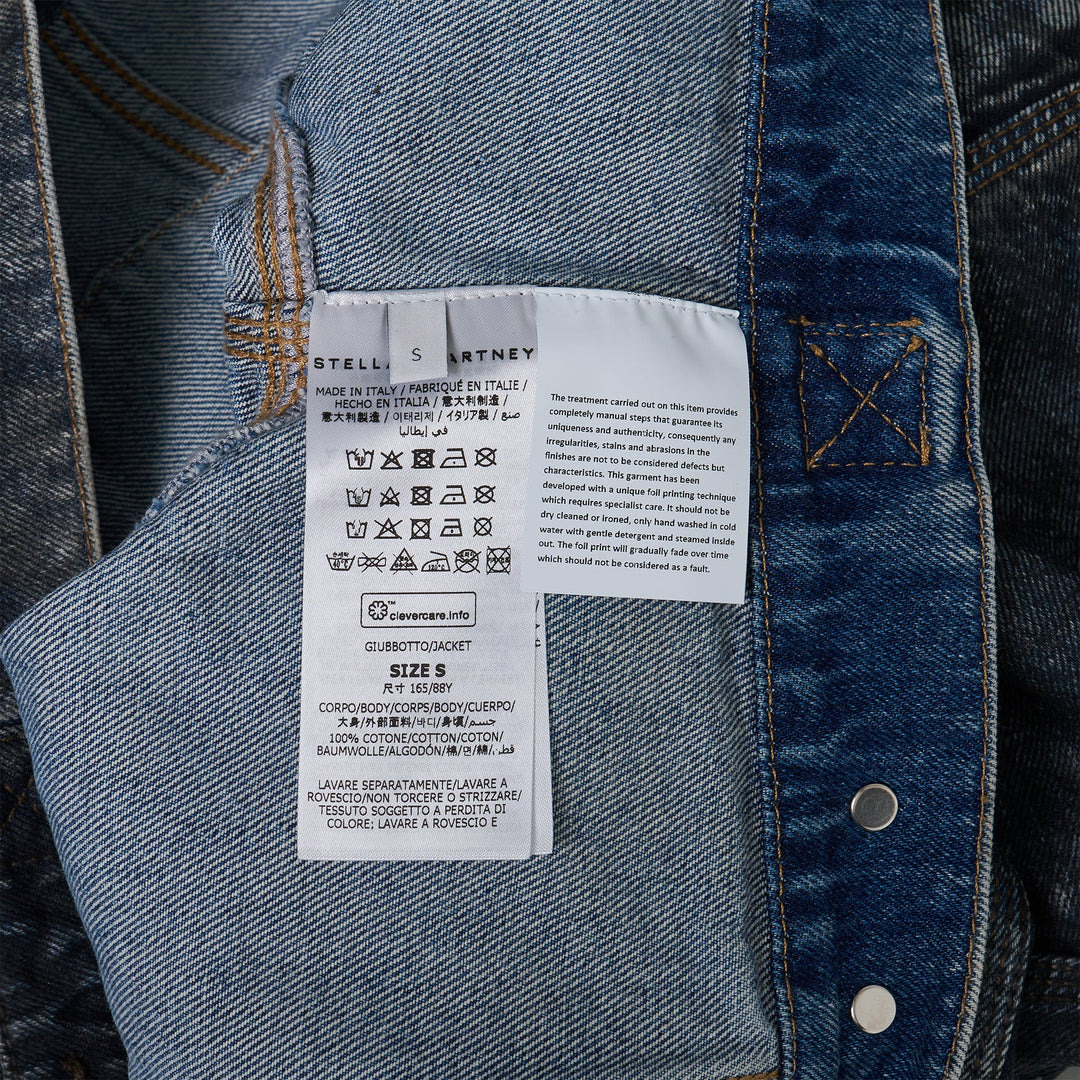 Aged Altermat Effect Denim Jacket - 3