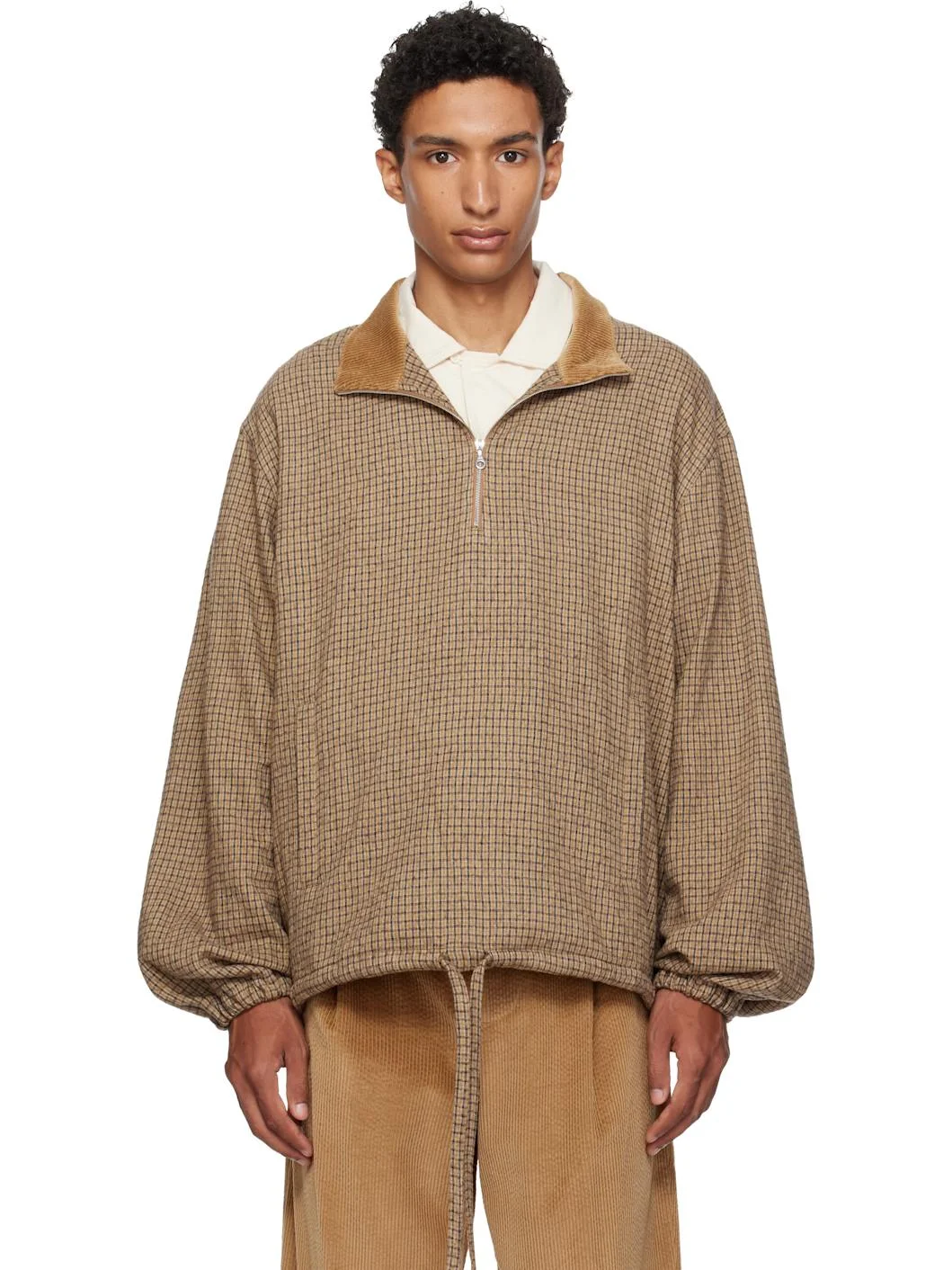 Brown Miles Pullover Sweater - 1