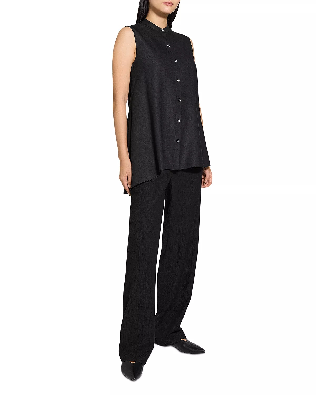 Asymmetric Tunic Shirt - 5