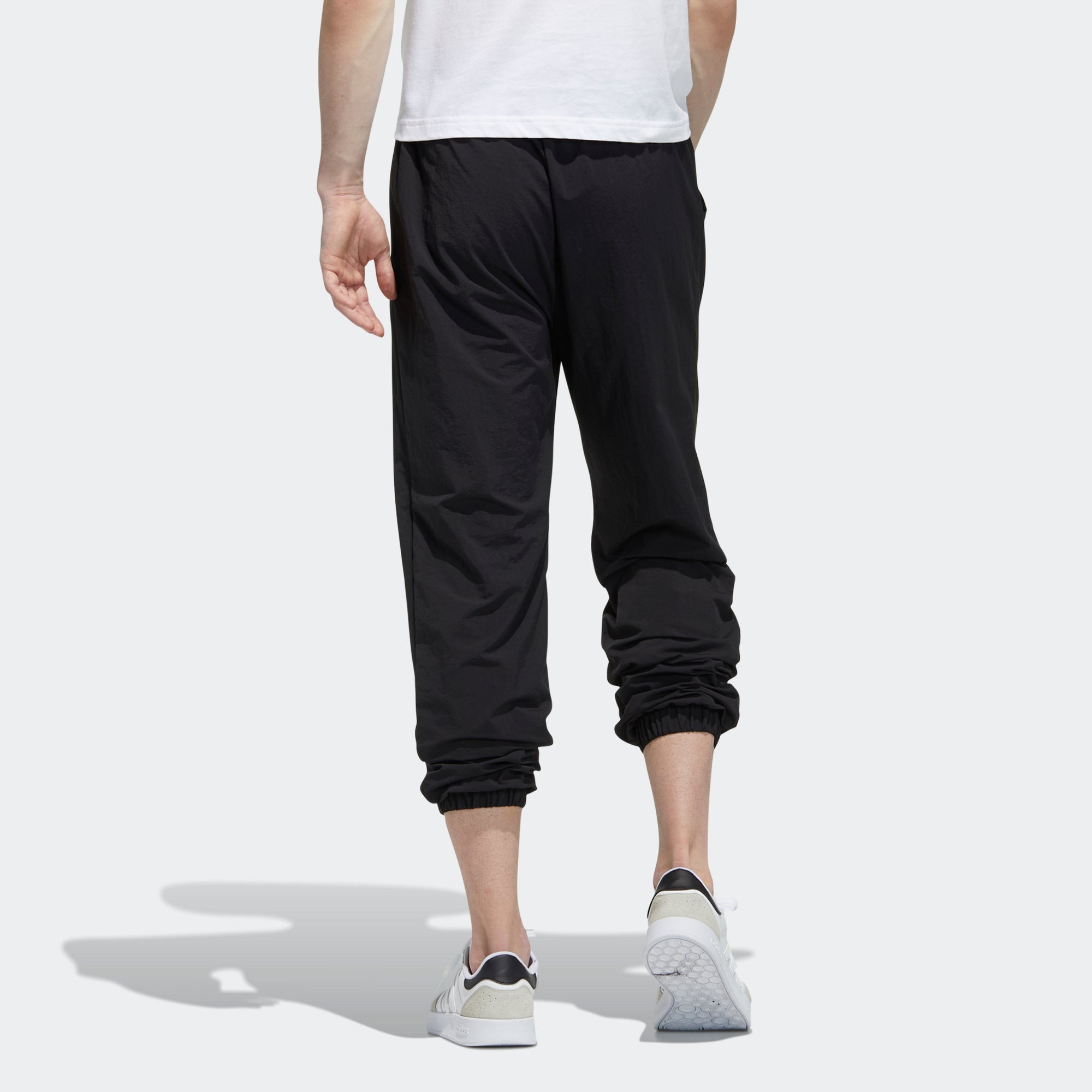 adidas neo M CE C+ WV TP Athletics Running Sports Woven Long Pants Black GP4884 - 3