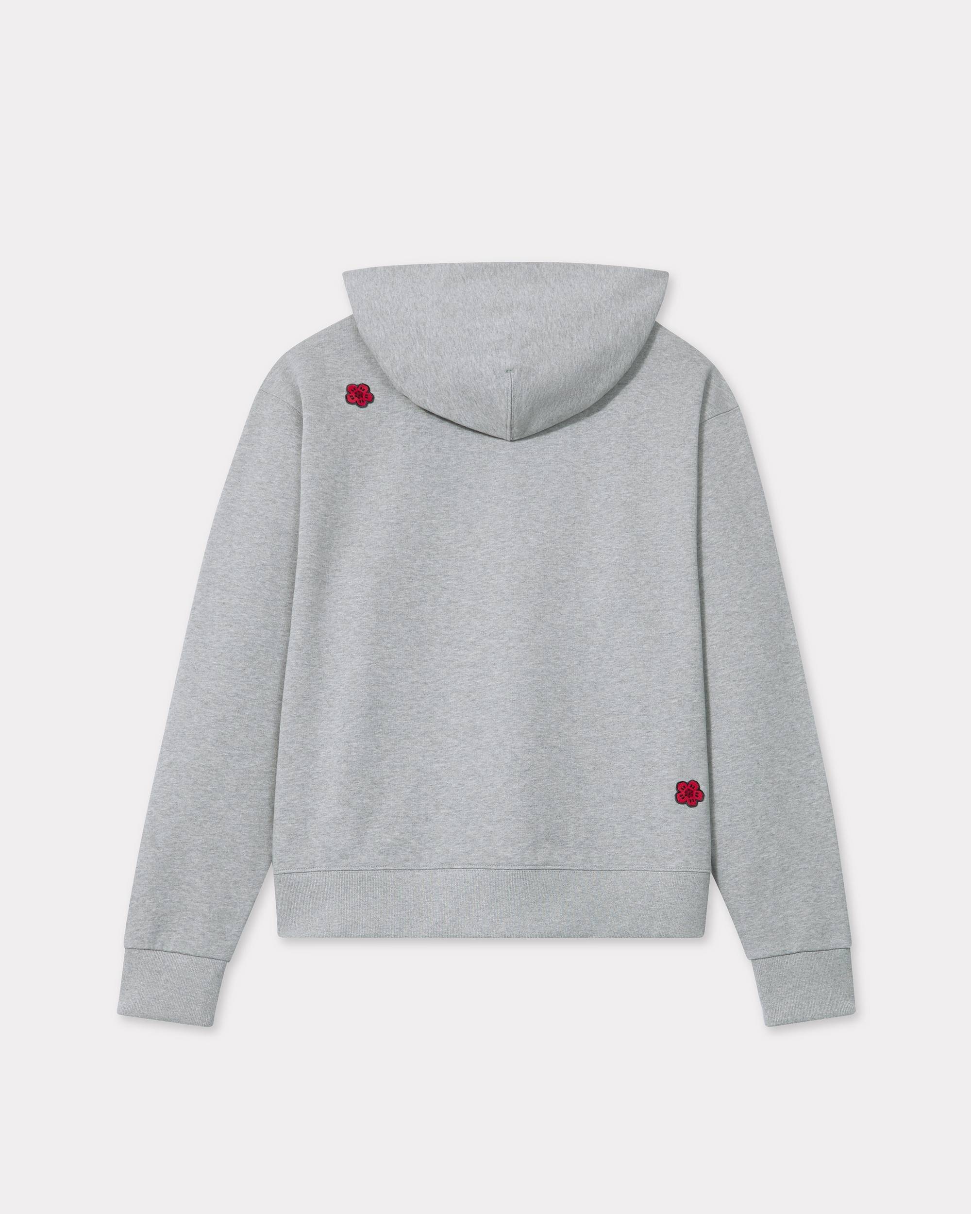 'Boke Flower' embroidered hoodie - 2