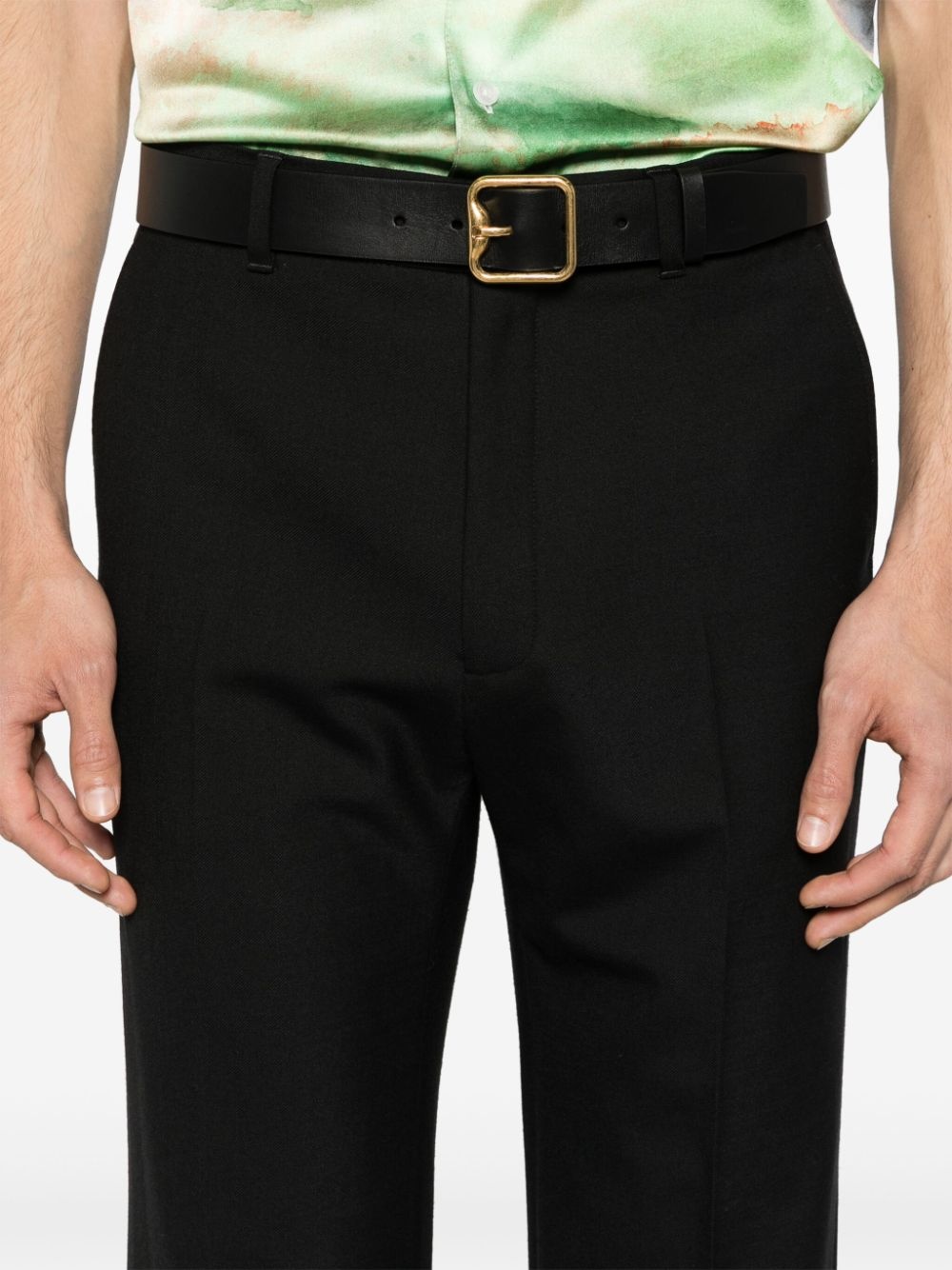 mid-rise tailored trousers - 5