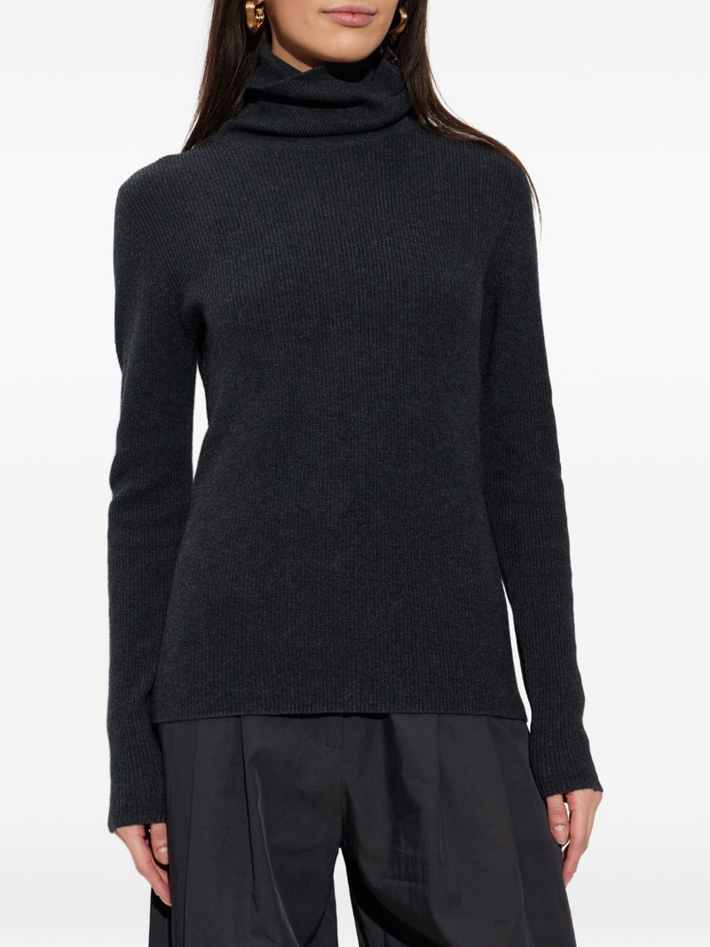 button roll-neck sweater 3