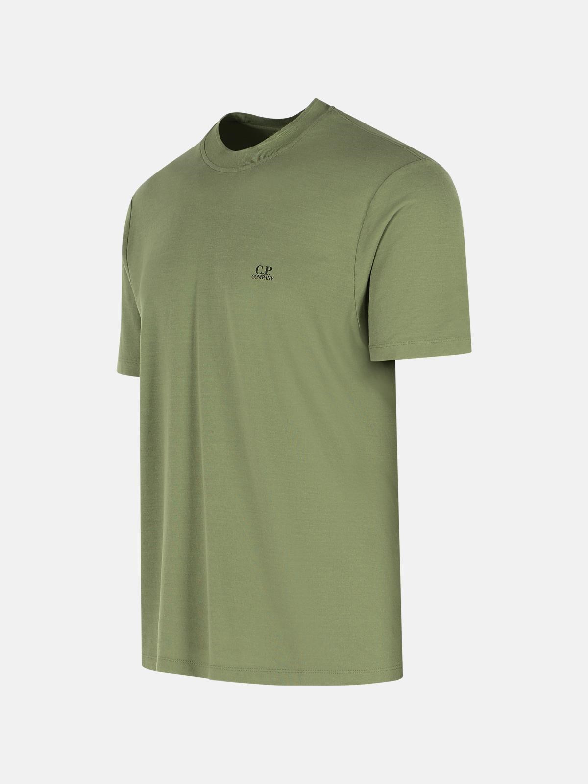 GREEN COTTON T-SHIRT - 2