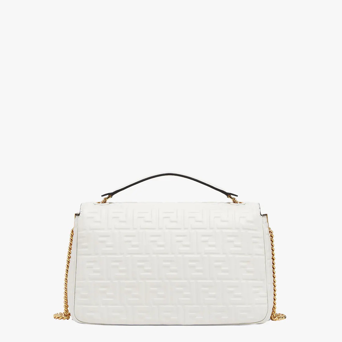 White nappa leather bag - 3