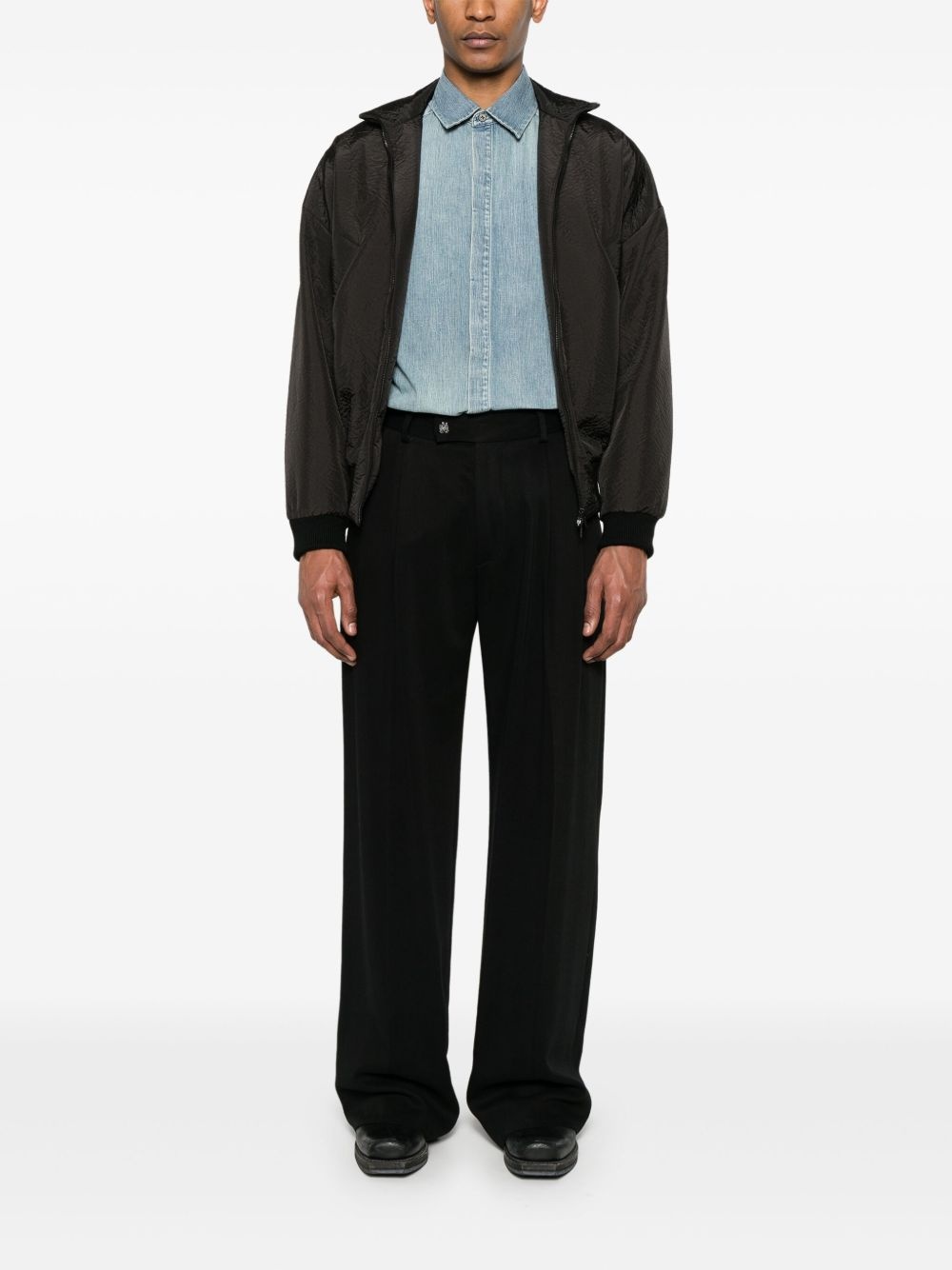 textured jacket - 2