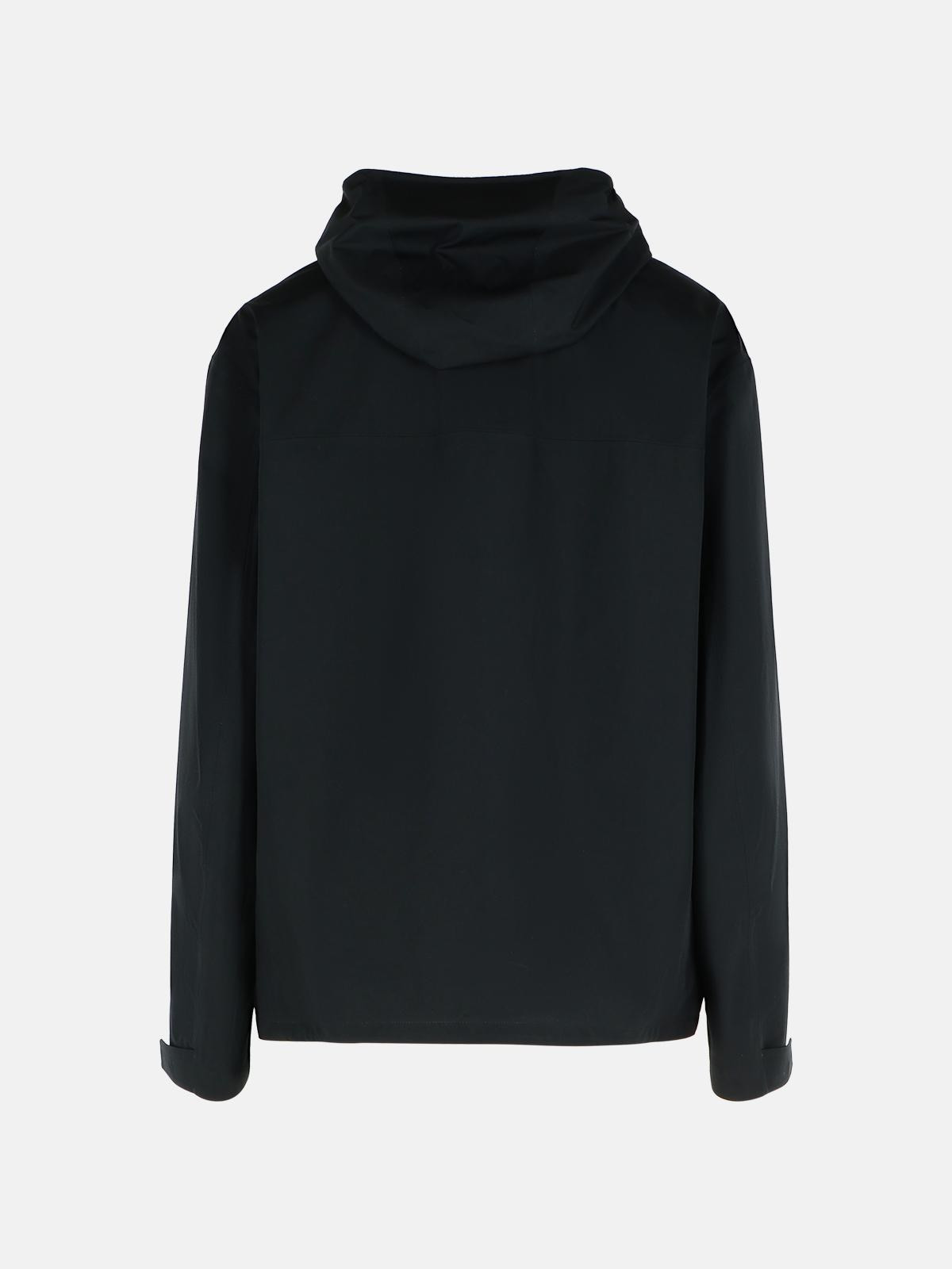 BLACK NYLON JACKET - 3