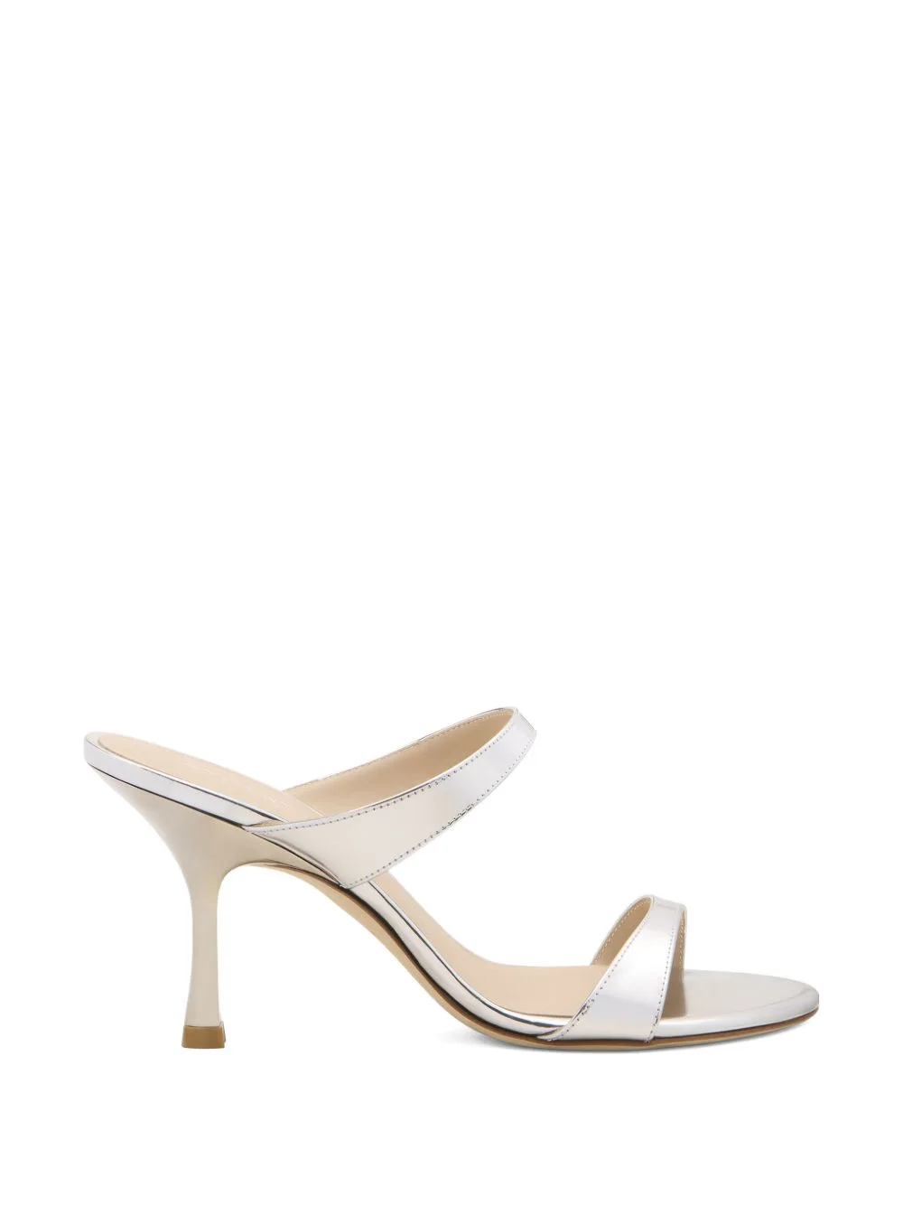 two-strap nudist slide sandals - 1