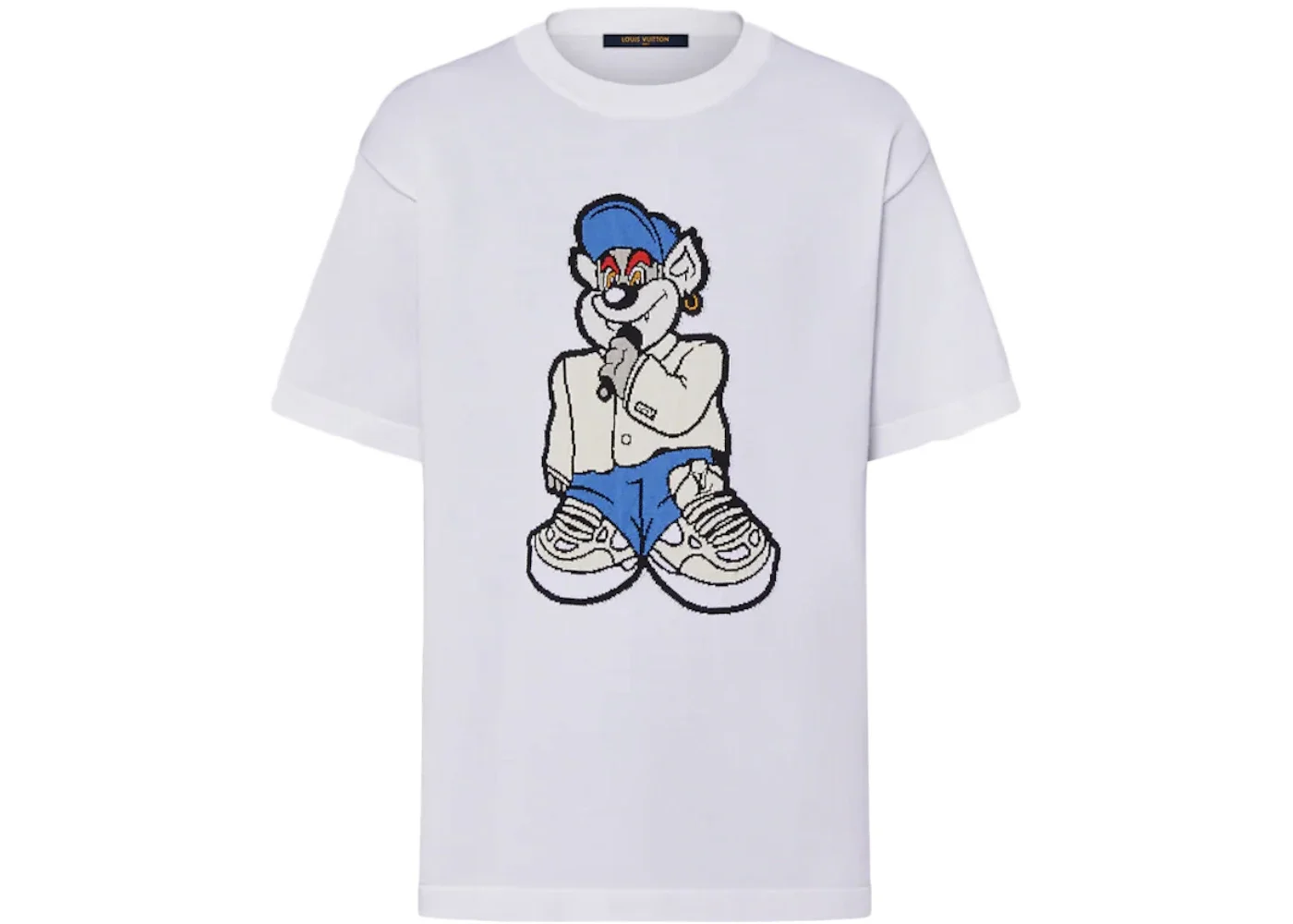 Louis Vuitton Graphic Short-Sleeved Knitwear Optical White - 1