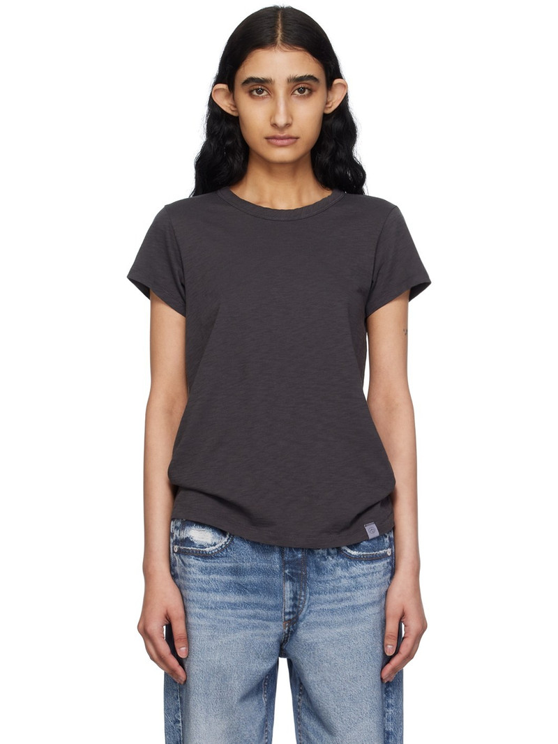 Black 'The Slub' T-Shirt - 1