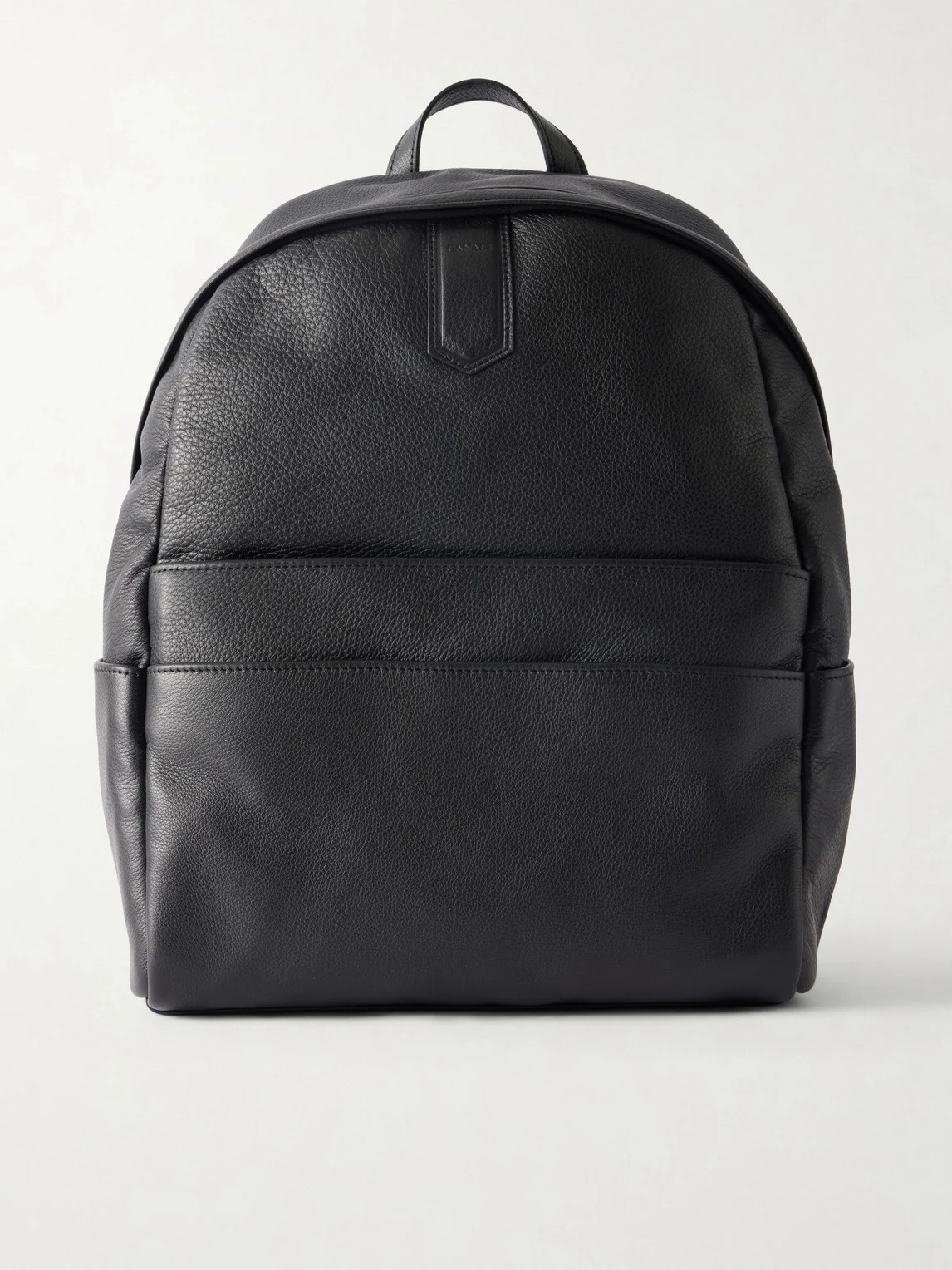 Full-Grain Leather Backpack - 1