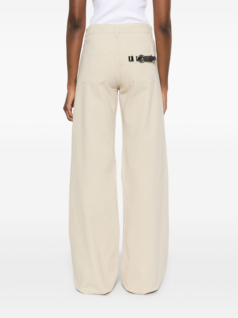 wide-leg jeans - 4