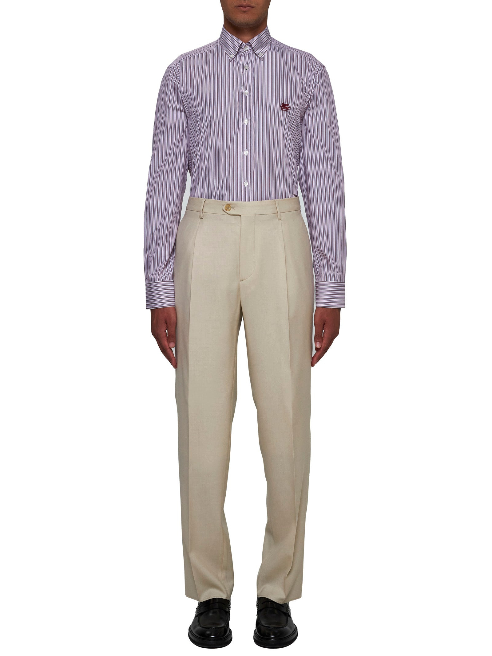 Roma striped cotton shirt - 2