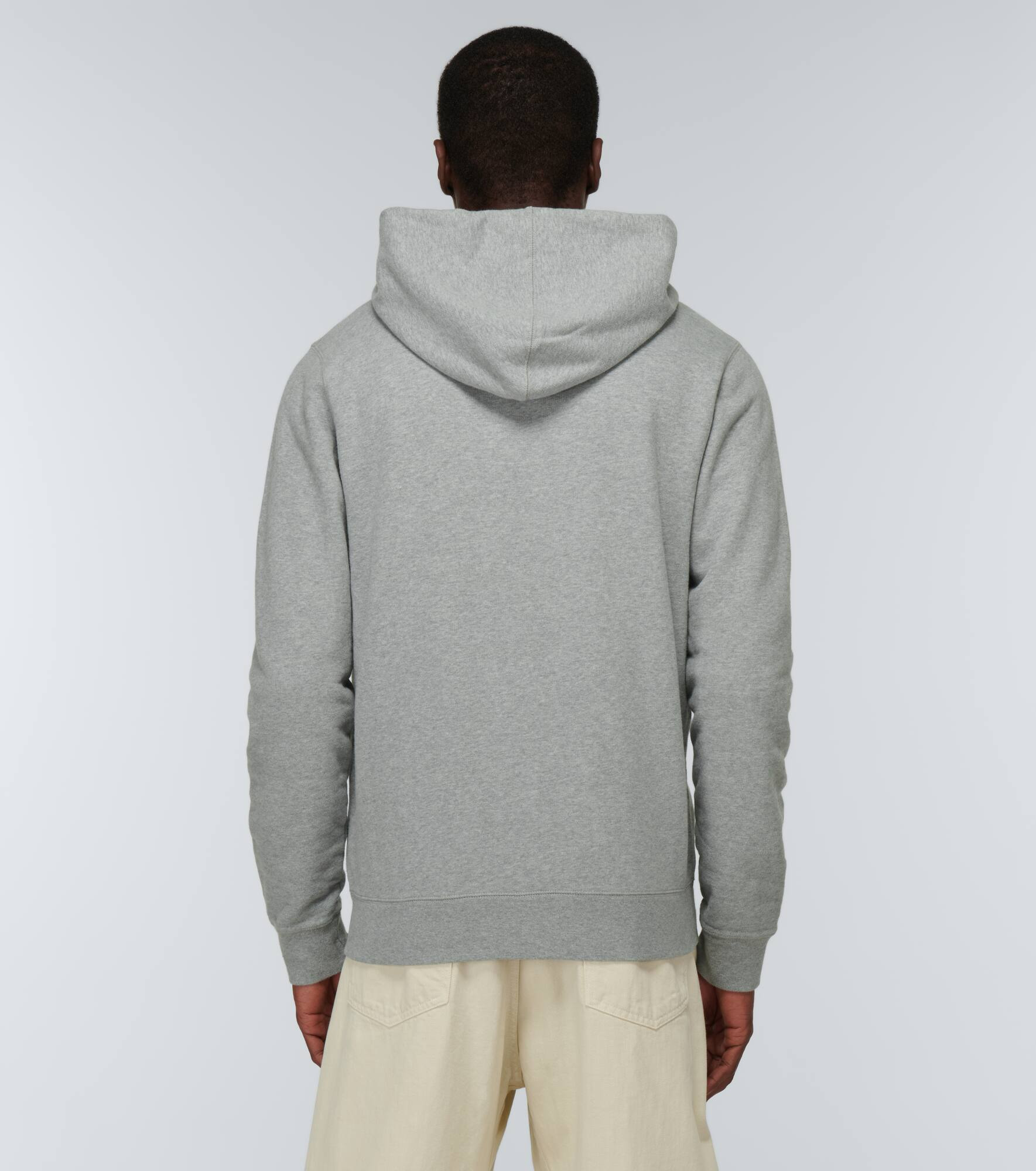 Cotton-jersey hooded sweatshirt - 4