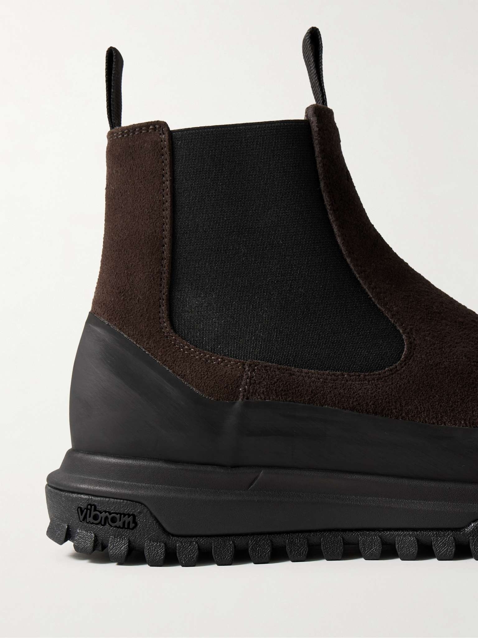 Ramon Rubber-Trimmed Suede Chelsea Boots - 6