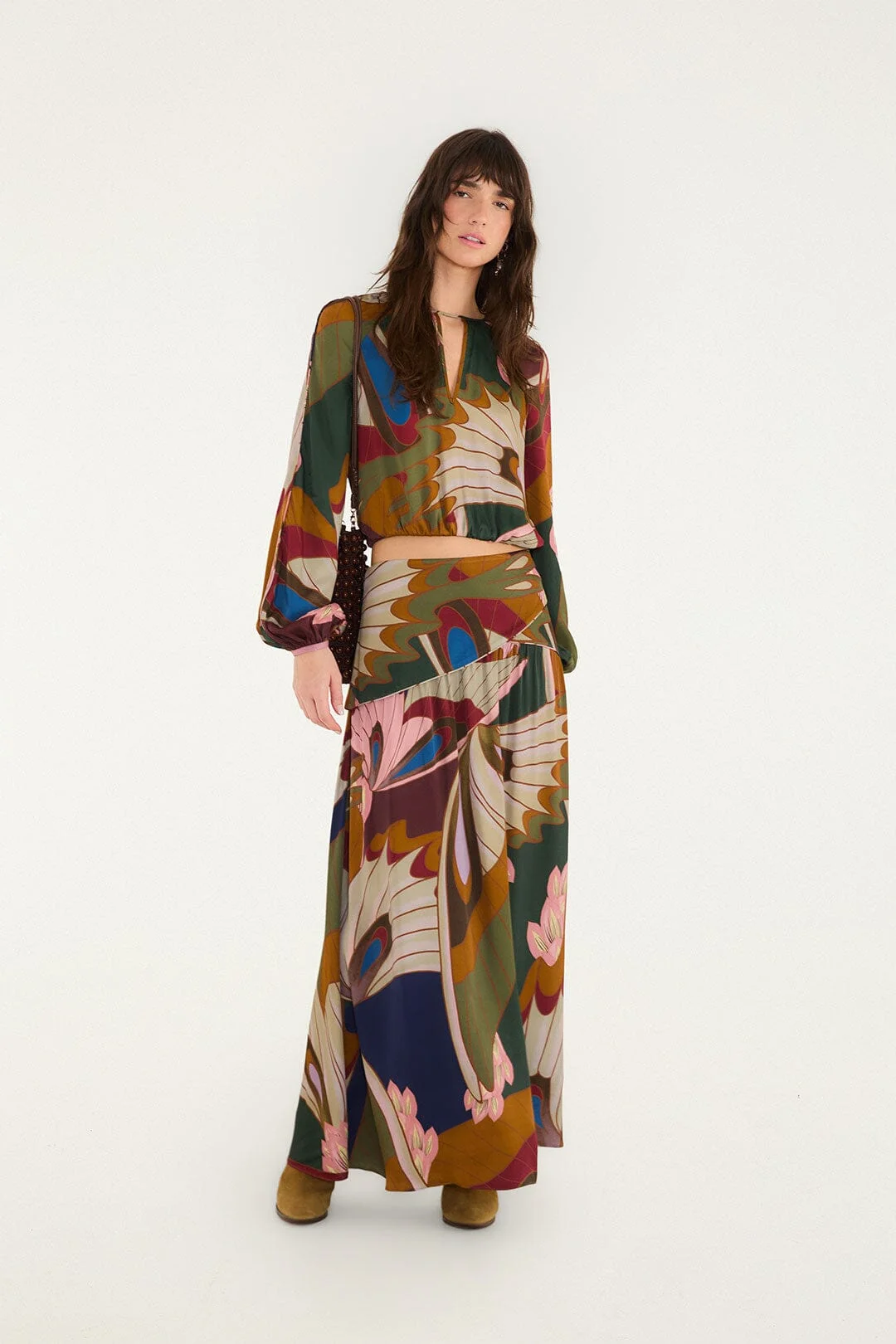 Mystical Paradise Maxi Skirt - 1