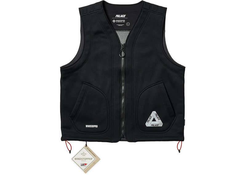PALACE GORE-TEX WINDSTOPPER VEST BLACK outlook