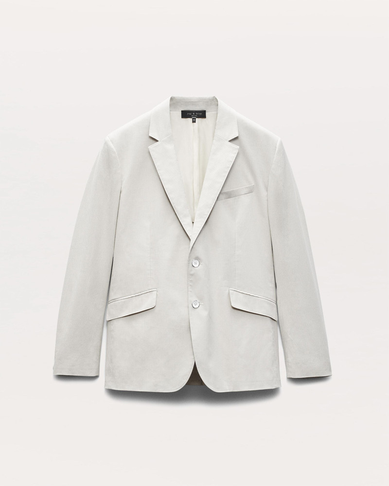 Butler Striped Stretch Cotton Blazer 1