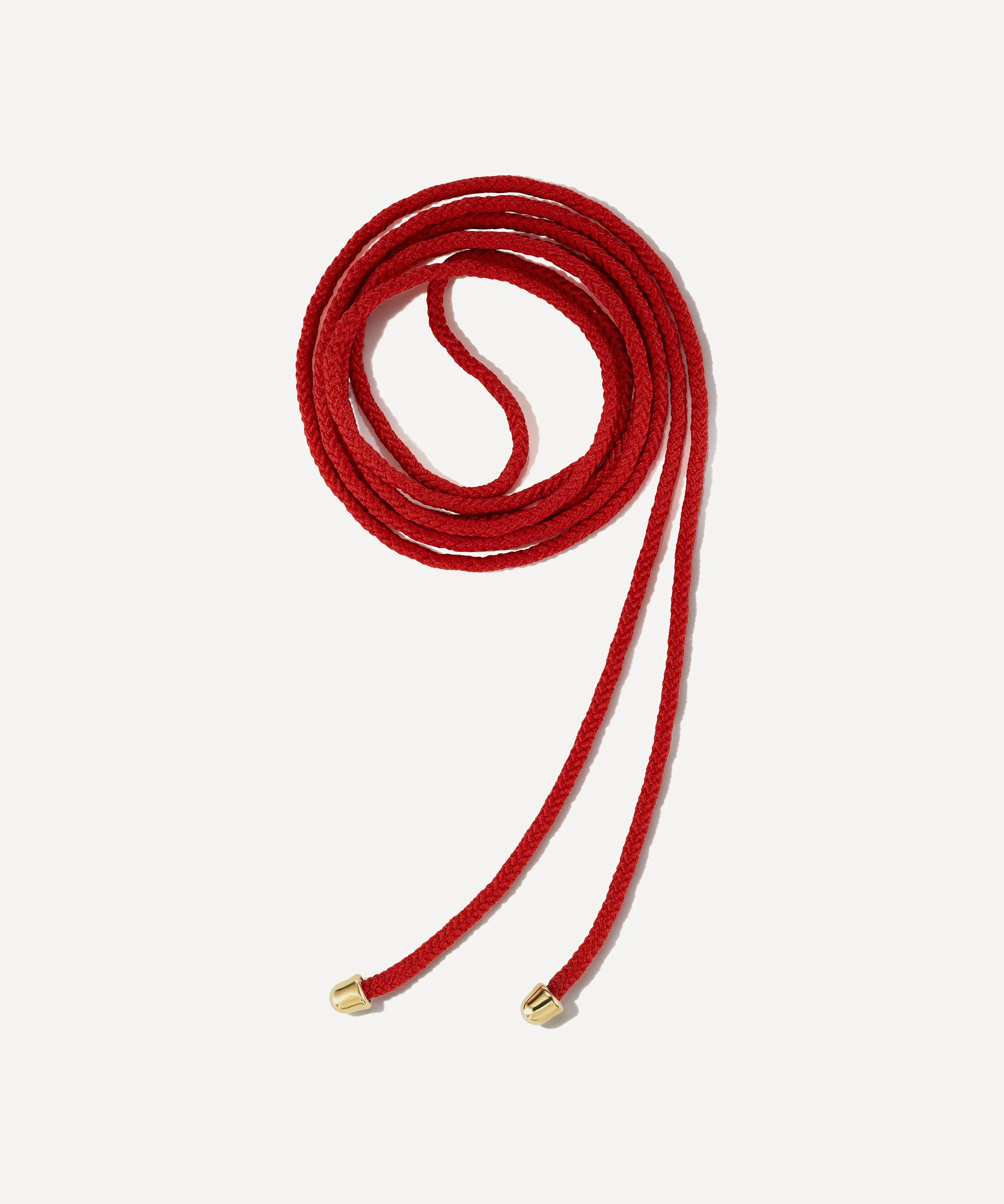 Knot the String Project Necklace in Red Balloon - 1