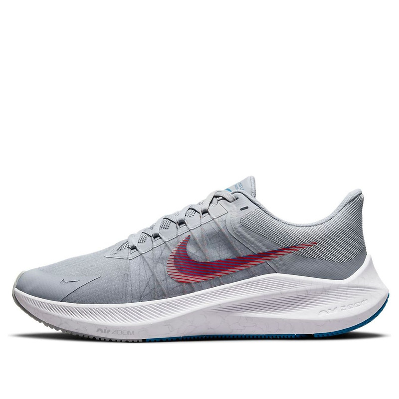 Nike Winflo 8 'Wolf Grey Bright Crimson' CW3419-004 - 1
