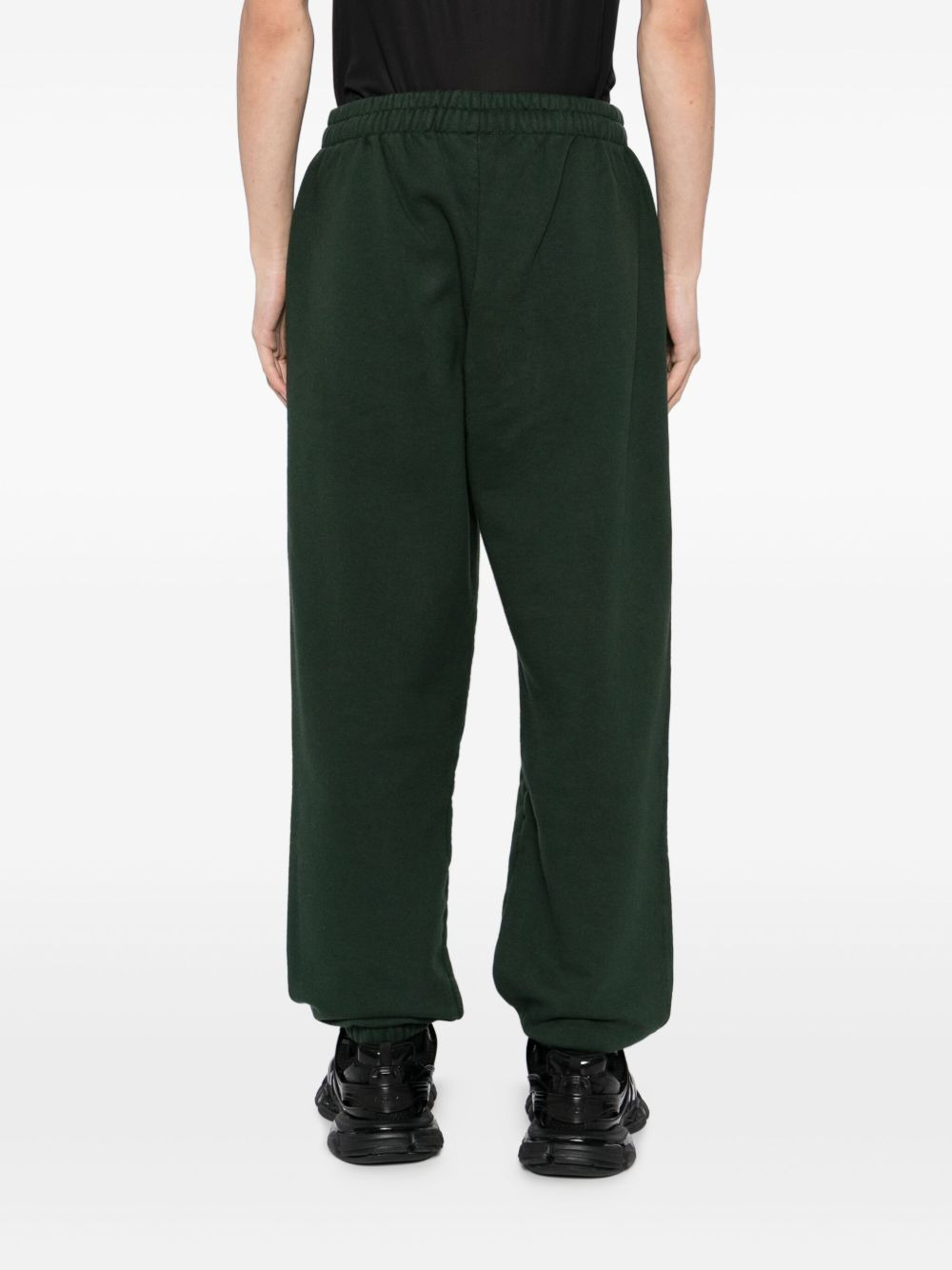 embroidered-logo trousers - 4
