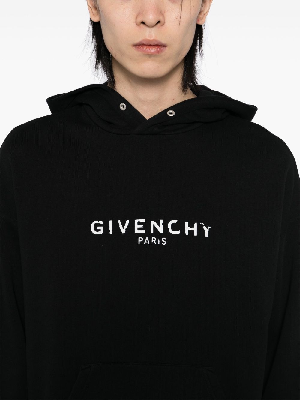 logo-print hoodie - 5
