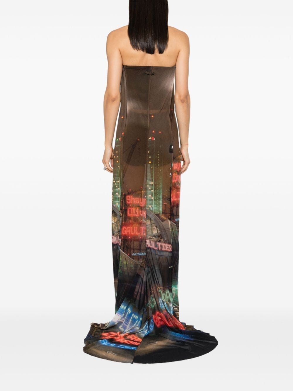 x  Shayne Oliver The City long dress - 4