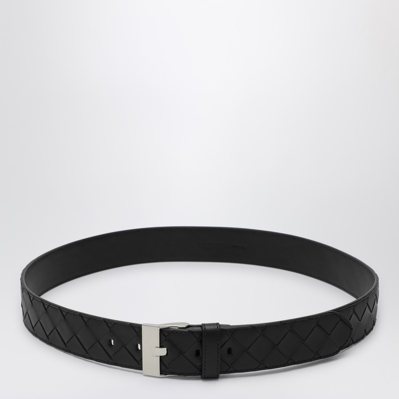 ベルト Bottega Veneta Black Watch belt in Intrecciato Bottega Veneta Black Watch belt in Intrecciato | REVERSIBLE
