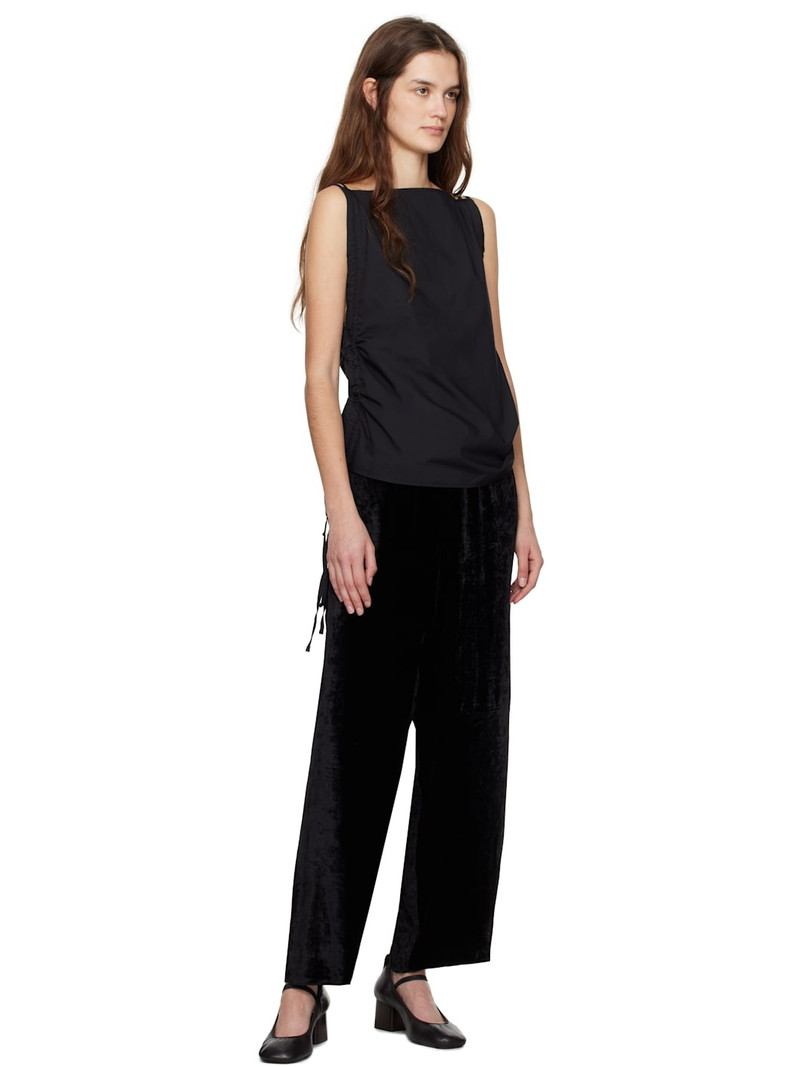 BASERANGE Black Pictorial Strap Tank Top outlook