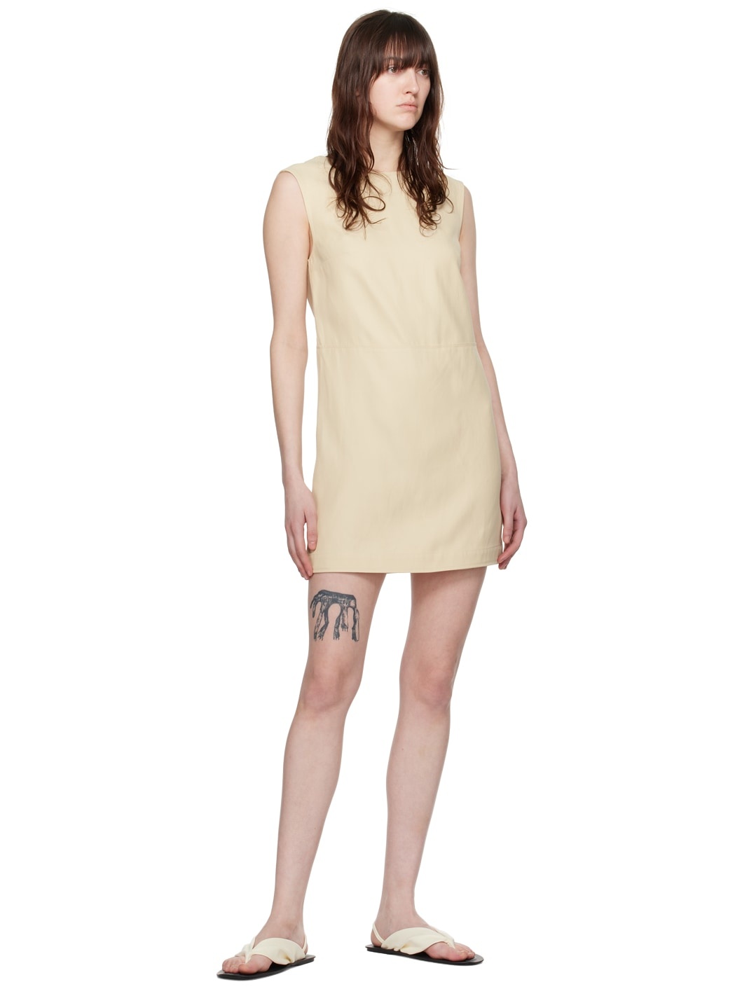 White Hoya Minidress - 4