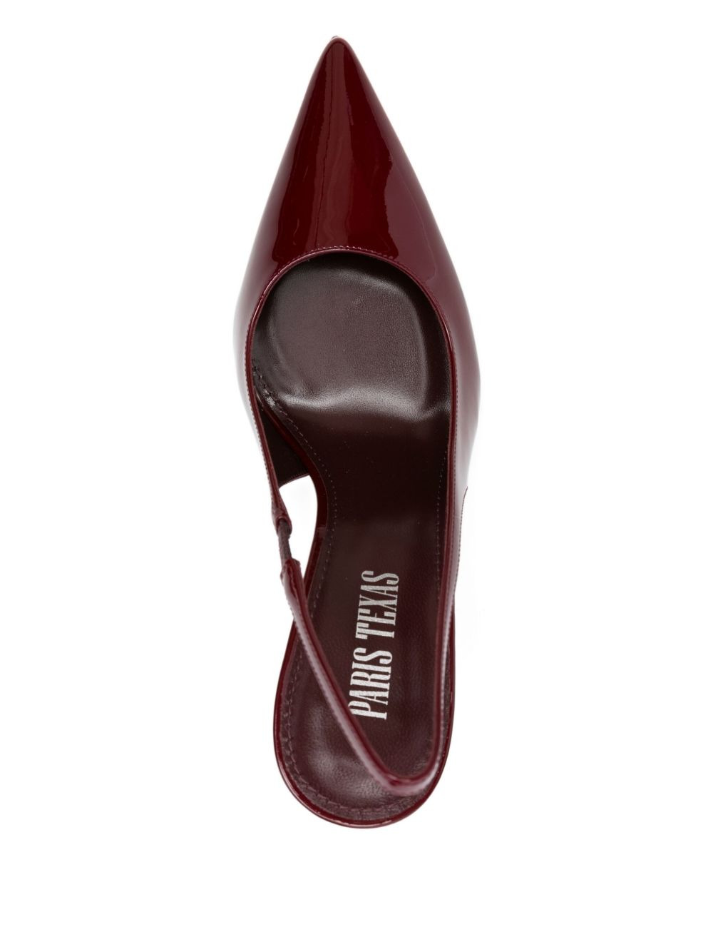 110MM slingback pointed-toe pumps - 4