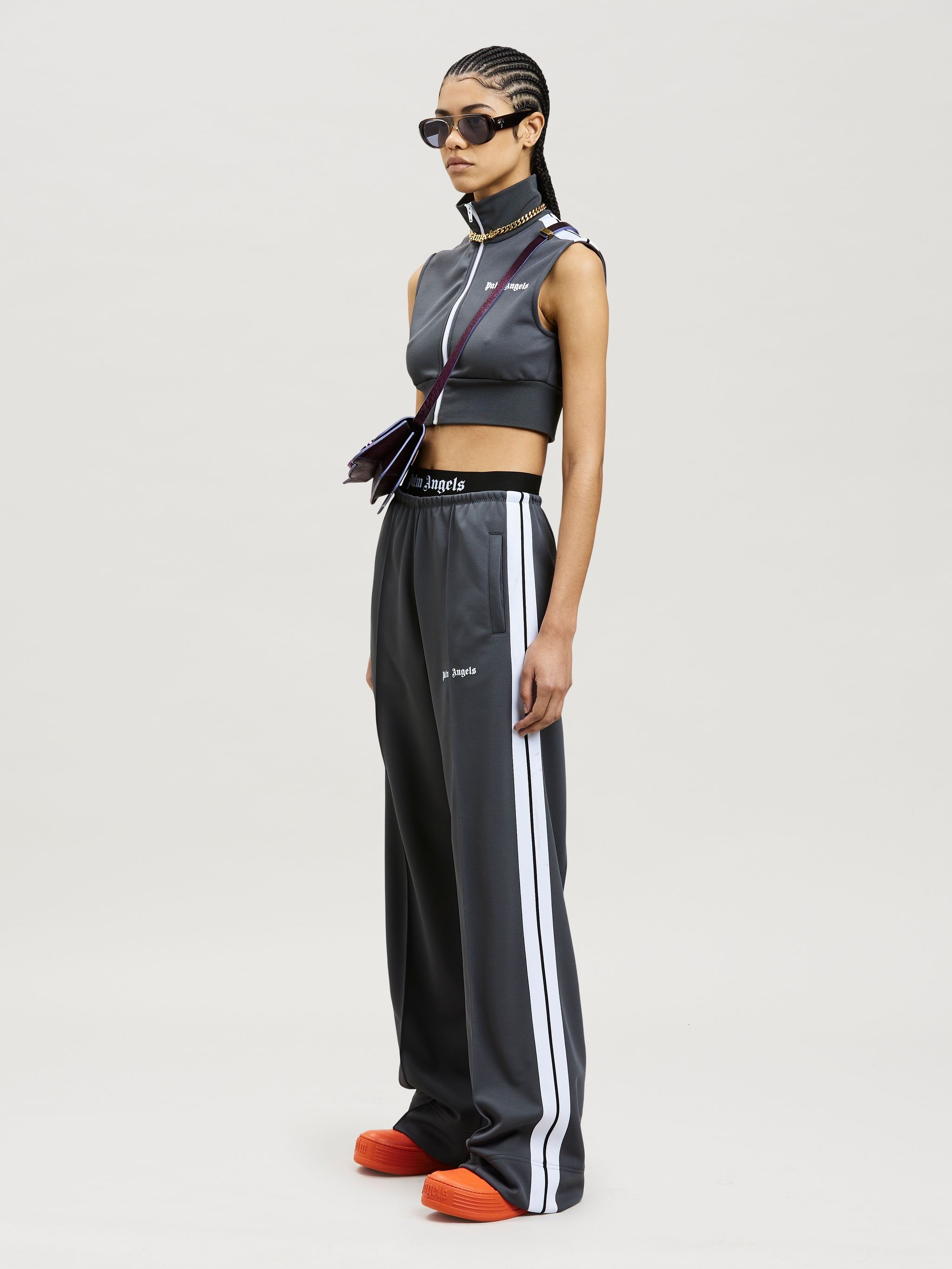 LOOSE TRACK PANTS - 2