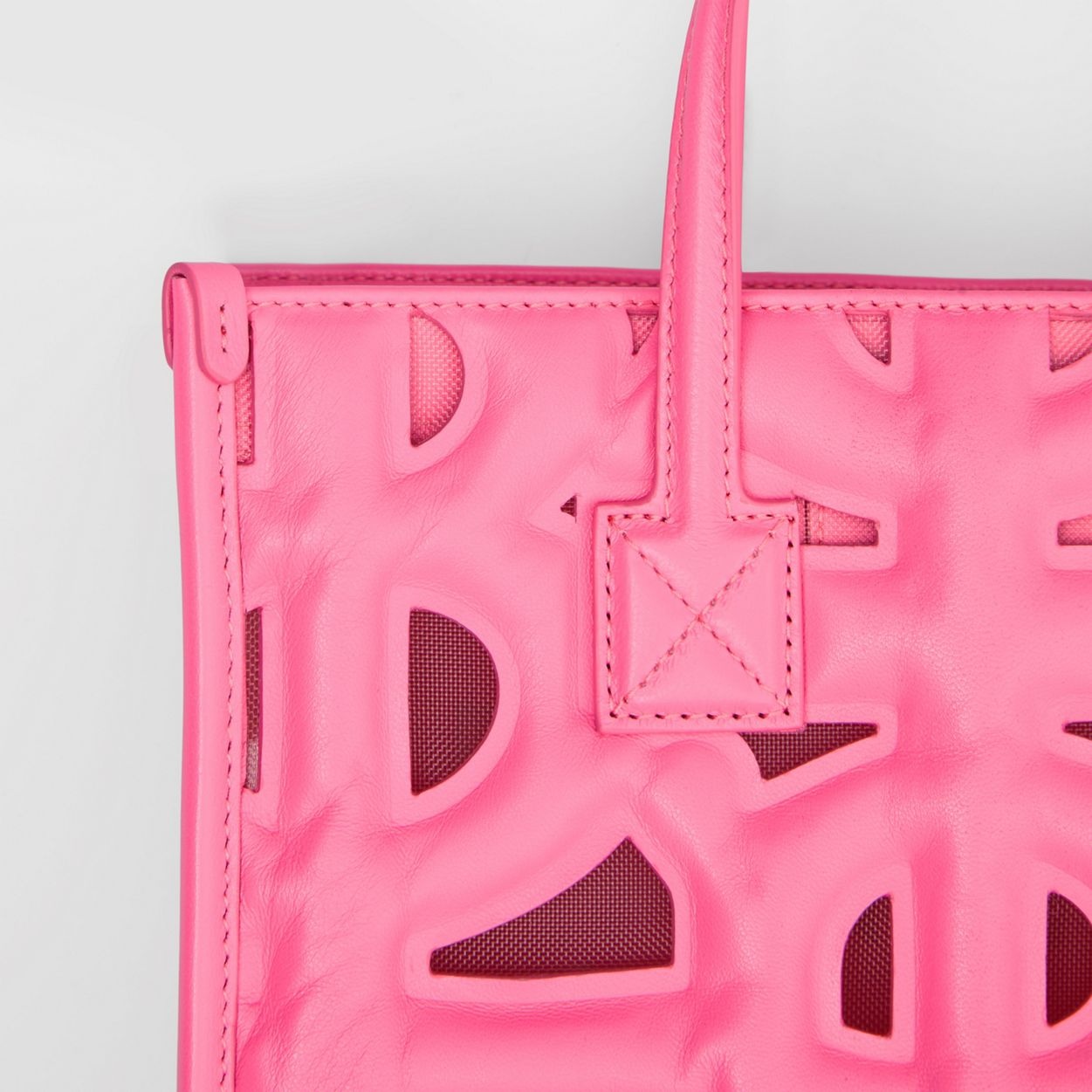 Mini Quilted Monogram Lambskin Freya Tote - 2