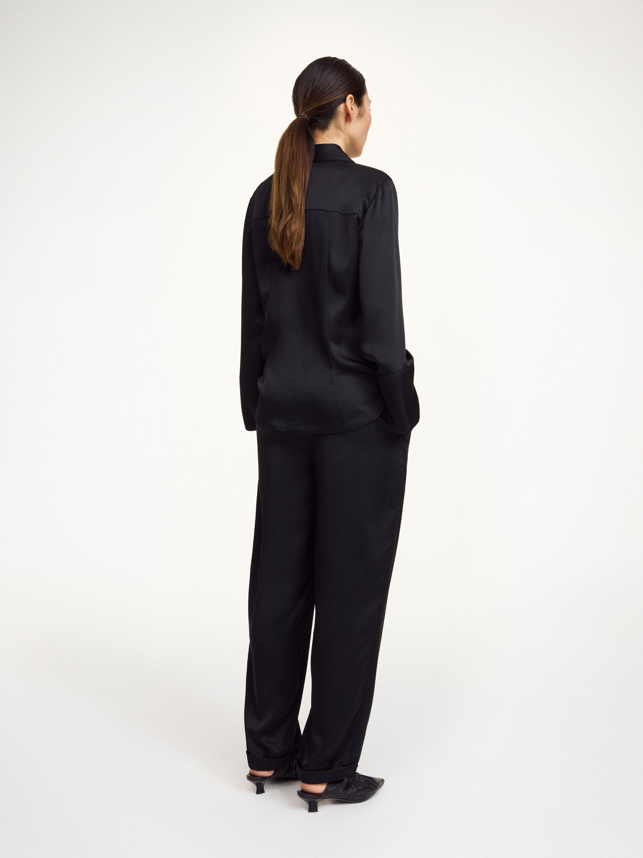 Joanni Satin trousers - 3