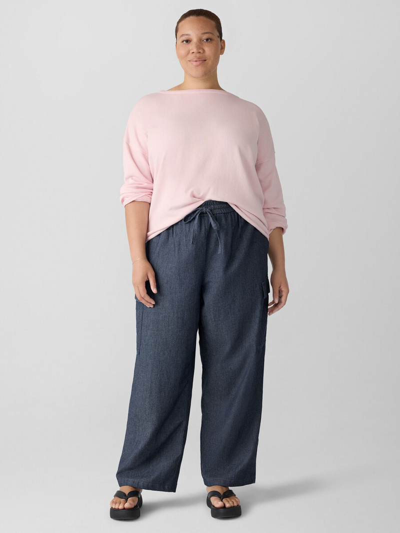 Airy Organic Cotton Twill Cargo Pant 6