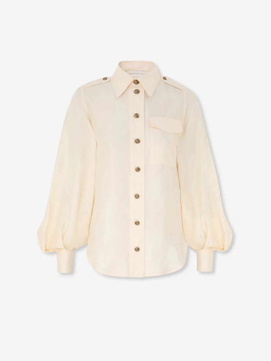 Zimmermann Silk Utility Shirt - 1