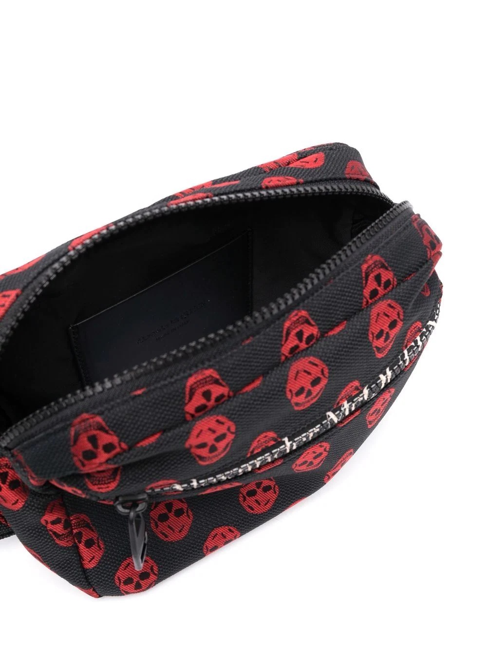 skull-pattern belt bag - 5