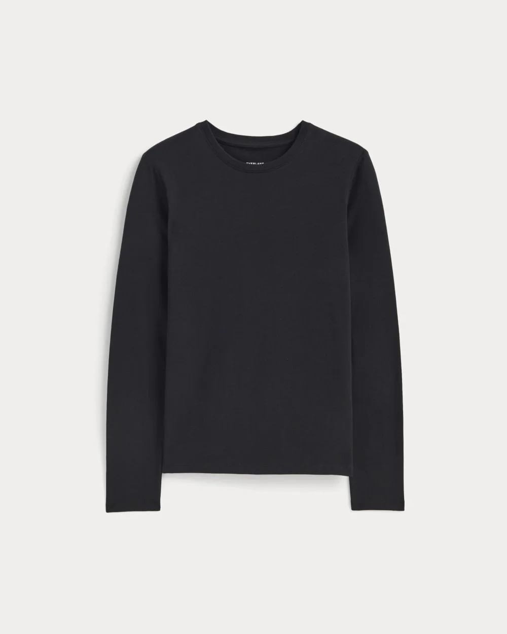THE SLIM LONG-SLEEVE CREW IN ESSENTIAL COTTON - 1