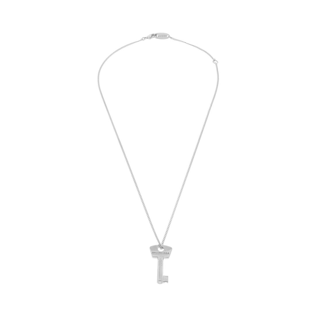 Amour Key Necklace  in Silver - 1