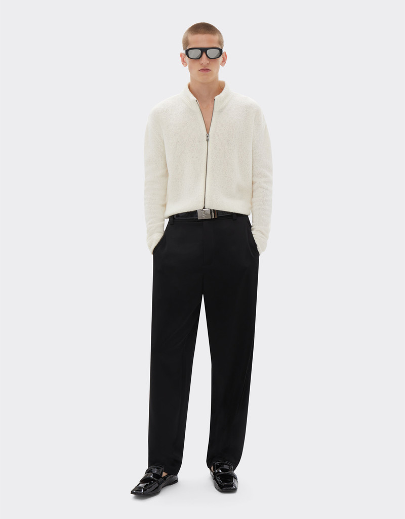 Ferrari Cashmere and merino wool zipped cardigan outlook