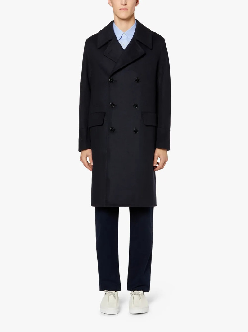 Mackintosh REDFORD NAVY WOOL & CASHMERE DOUBLE BREASTED COAT | GM-1101 outlook
