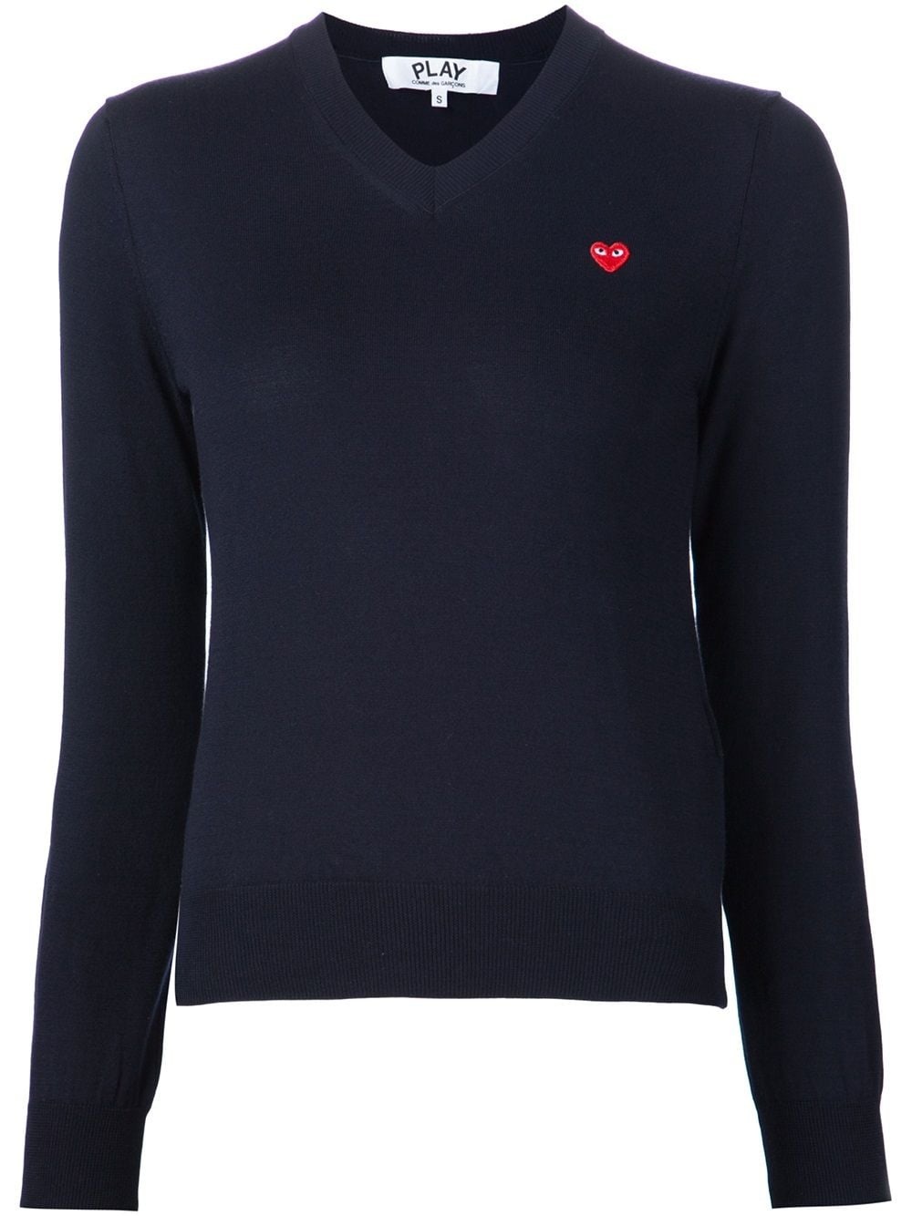 mini heart v-neck jumper - 1